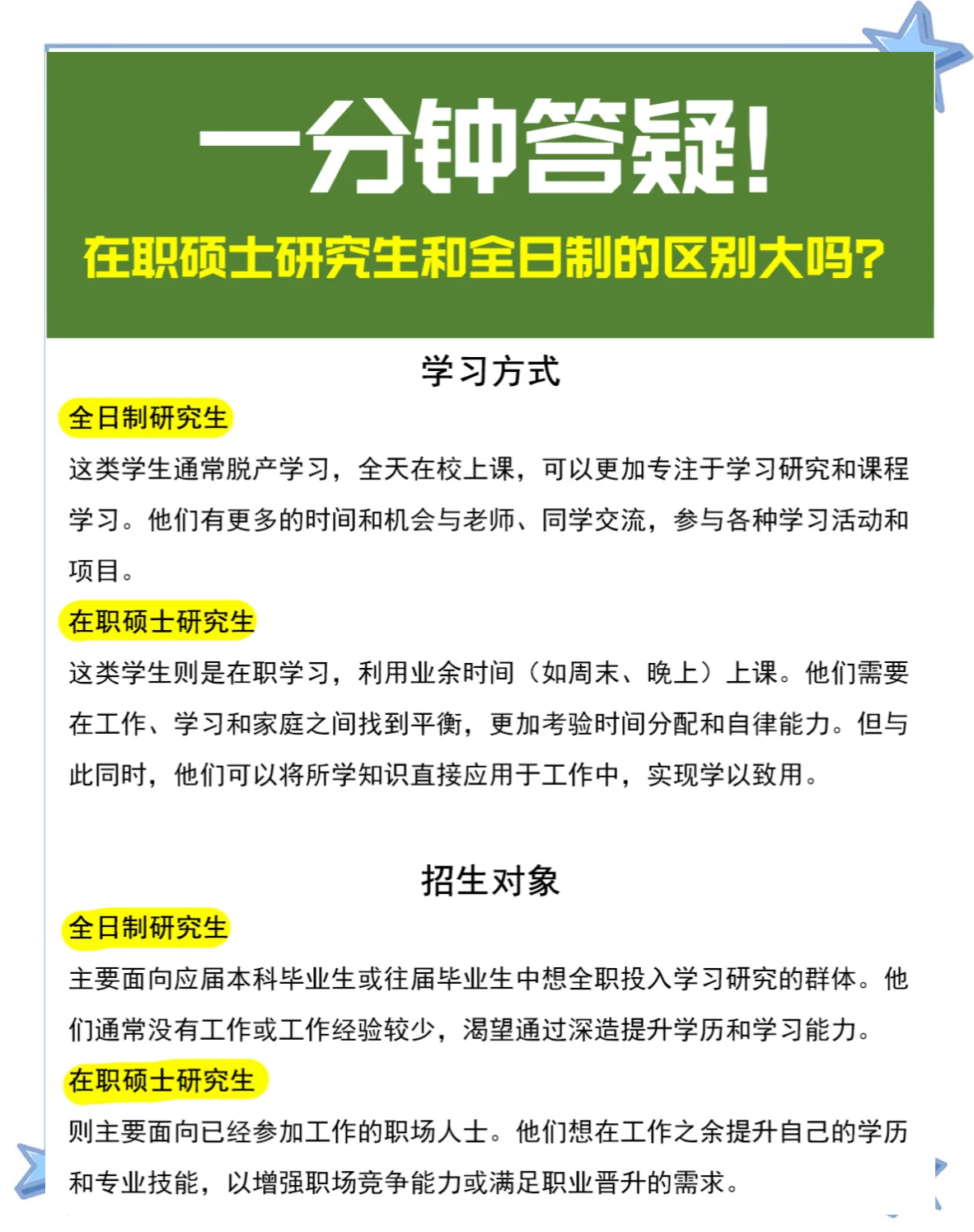 研究生与硕士有什么区别